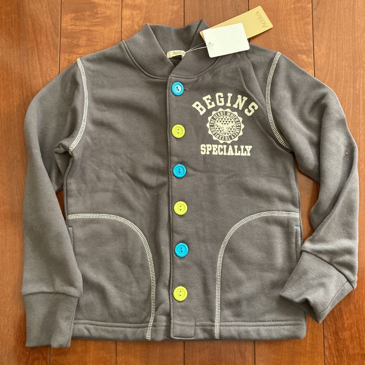 Acoba・アコバ・ジャケット・パーカー・ジャンパー・グレー・130拍卖