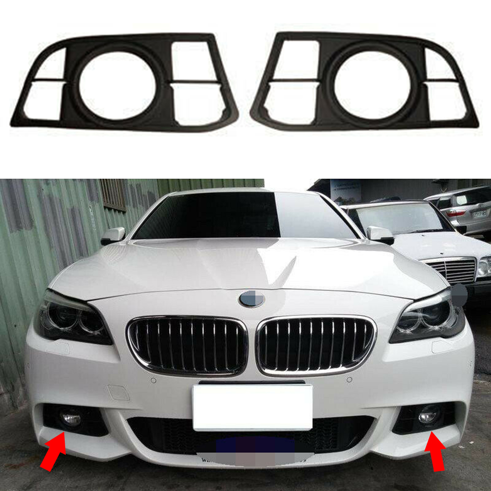BMW F10 F11 2014-2017 後期 Mスポーツ フロント フォグ カバー交換 穴有タイプ拍卖