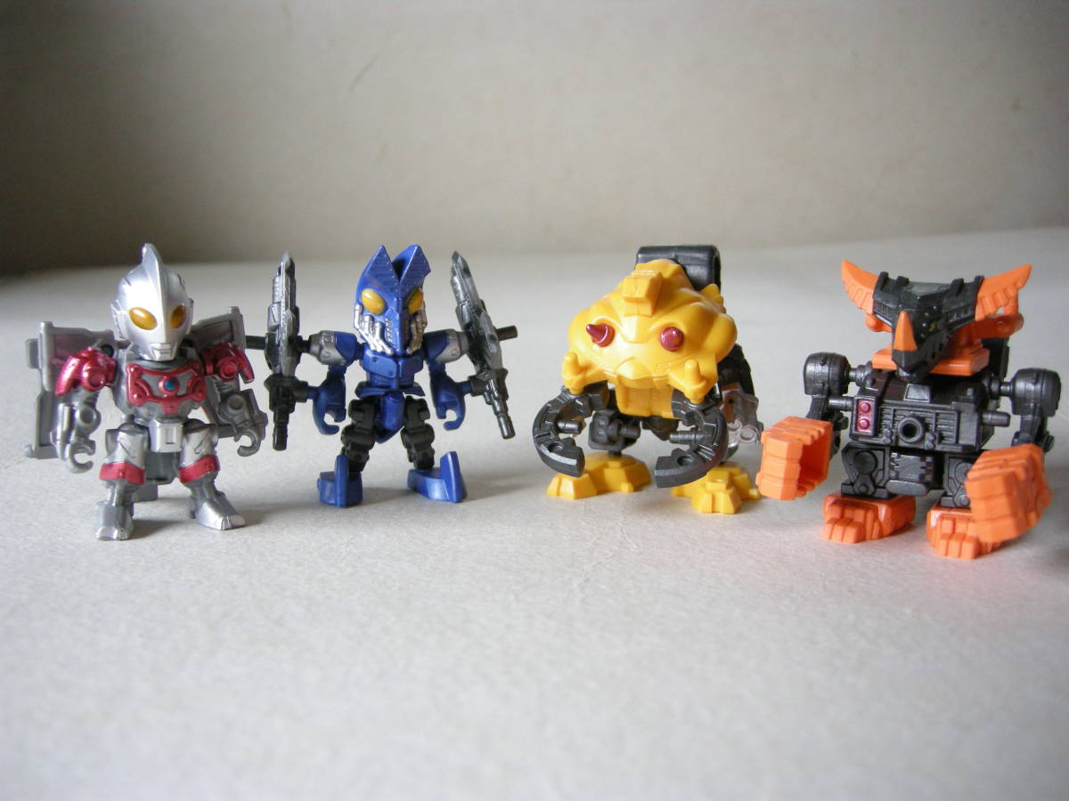 バンダイ 食玩 ウルトラボーグ 全4種セット拍卖