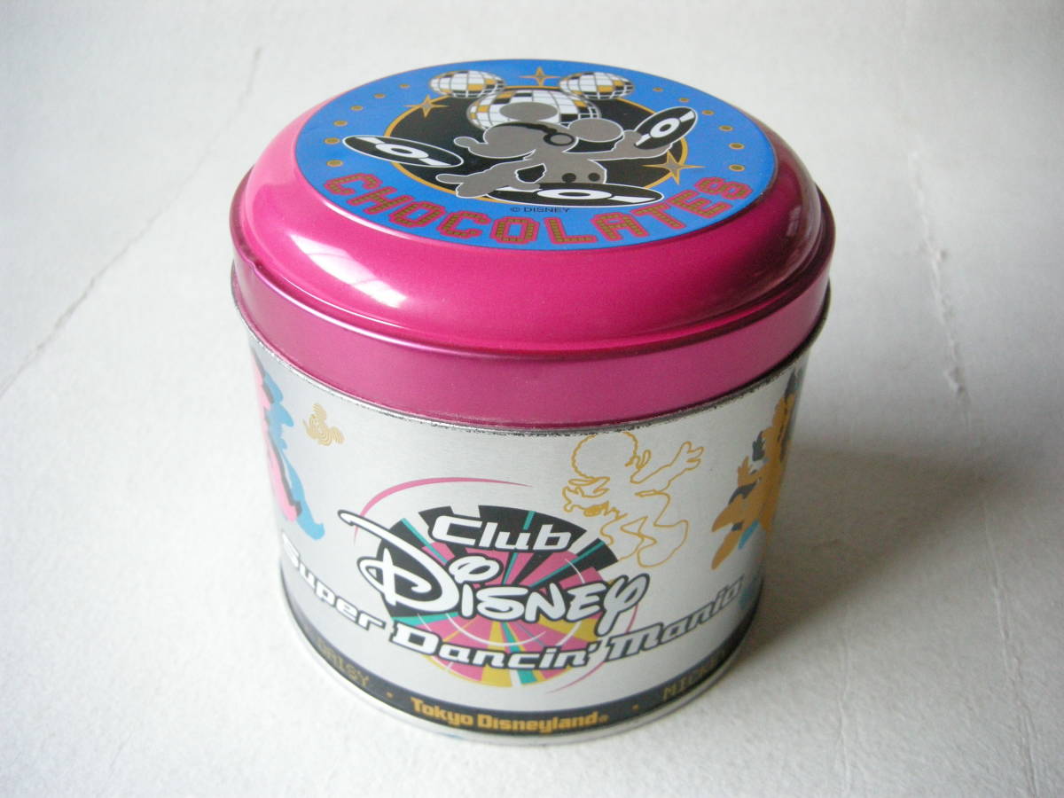株式会社オリエンタルランド 東京ディズニーランド ミッキーマウス チョコレート缶 Club Disney Super Dancin' Mania拍卖