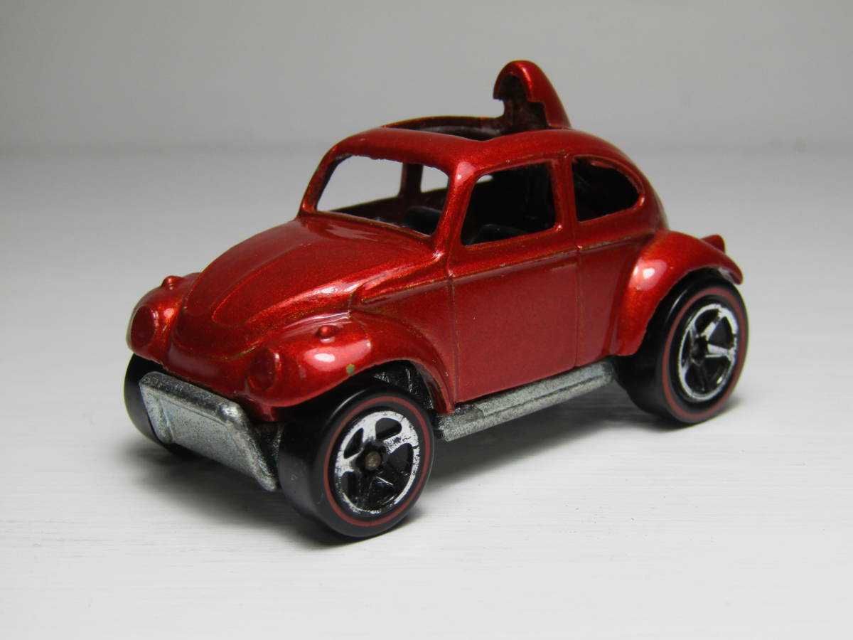 VOLKSWAGEN BEETLE BAJA BUG 1/64位 VW フォルクスワーゲン ビートル 6Vボディ オーバルウインドウ バジャバグ FLAT4 キャンディオレンジ拍卖