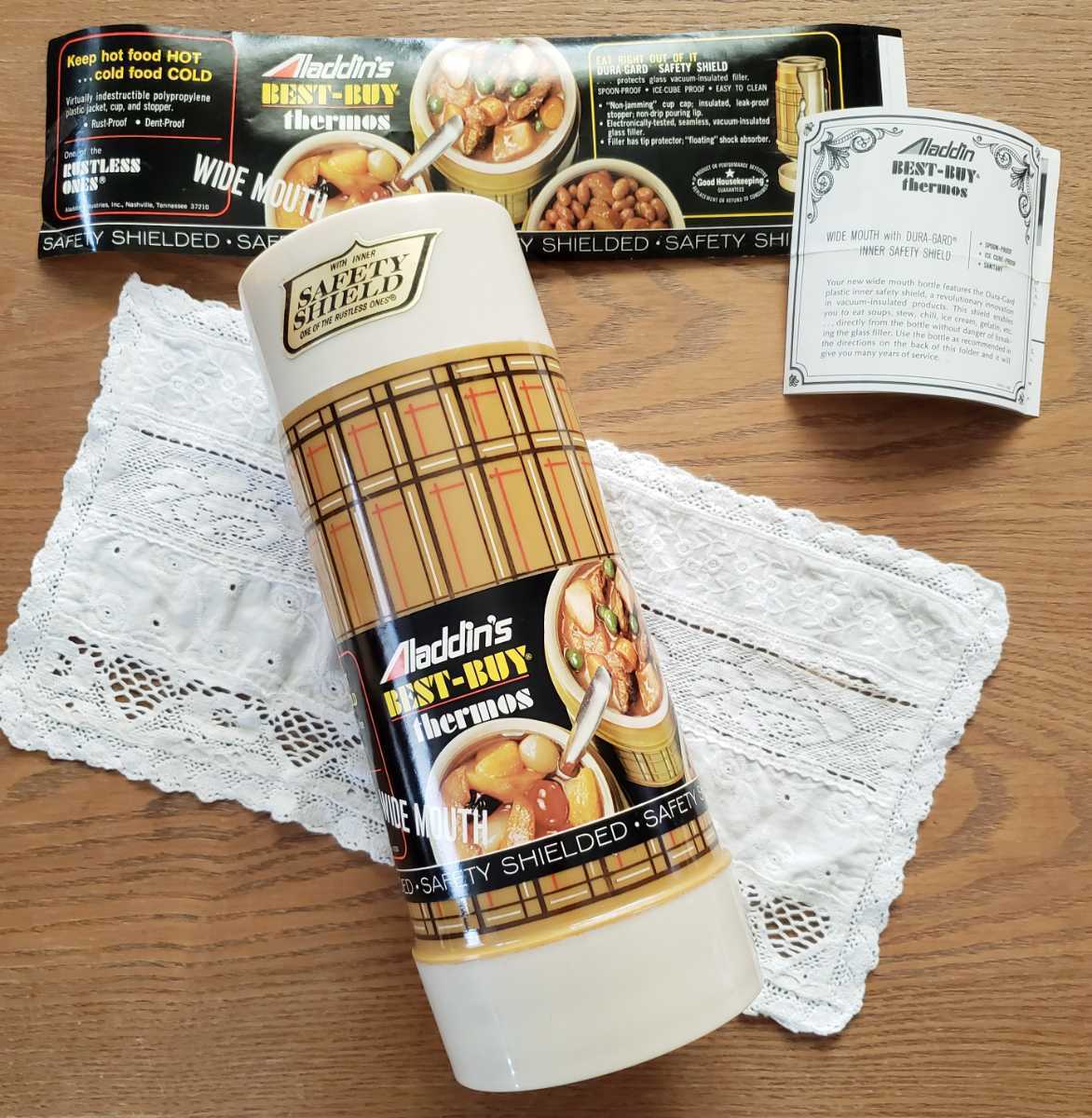 希少 Aladdin アラジン スープジャー ボトル USA 魔法瓶 新品拍卖