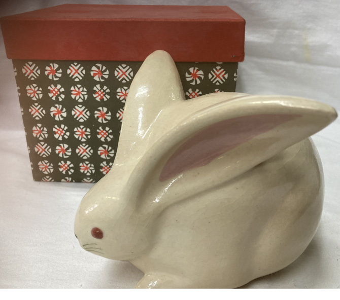 干支置物 兎 楽入 ② 733拍卖