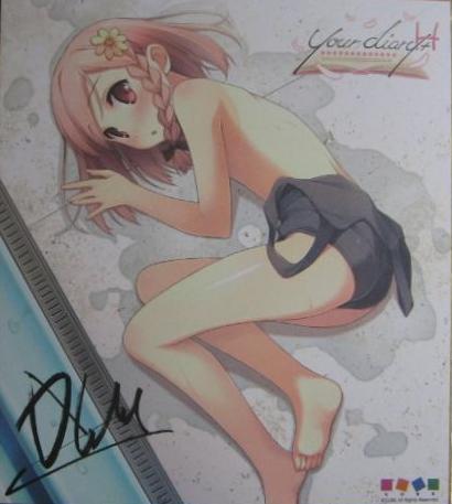 your diary+H/CUBE ソフマップ特典色紙拍卖