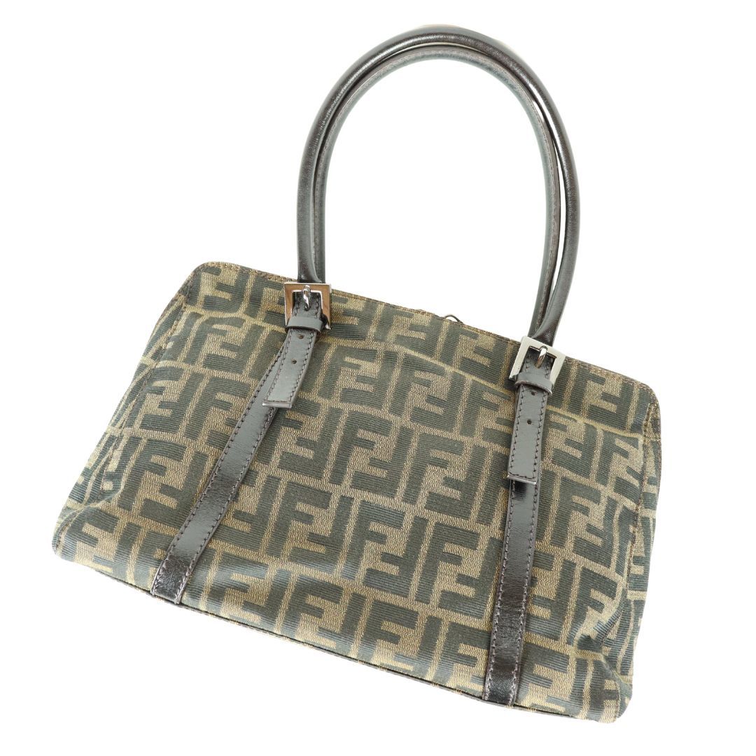 美品 フェンディ ズッカ柄 ボストン ハンドルバッグ (01214)拍卖