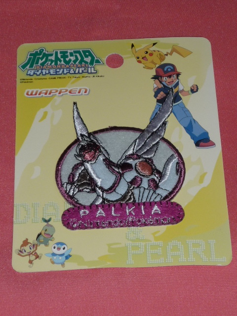 激レア!カッコイイ♪ポケットモンスター キャラクター パルキア アイロンワッペン ☆拍卖