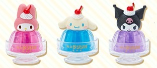 ★★★【サンリオ】喫茶サンリオ2号店 ゼリー形 マグネットクリップ 3種セット シナモン マイメロ クロミ シナモロール 46-0462k拍卖