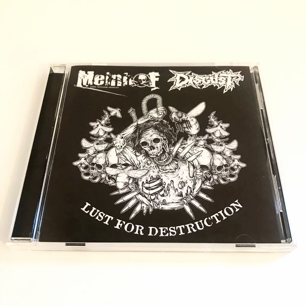 【グラインドコア】Meinhof & Disgust / Lust For Destruction 検) Unholy Grave S.O.B. Extreme Noise Terror Electro Hippies Warsore拍卖