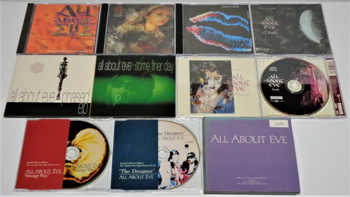 オール・アバウト・イヴの輸入盤CDアルバム3枚&CDシングル8枚の計11枚セット Special Edition・Special CD Picture Disc盤等有り!拍卖