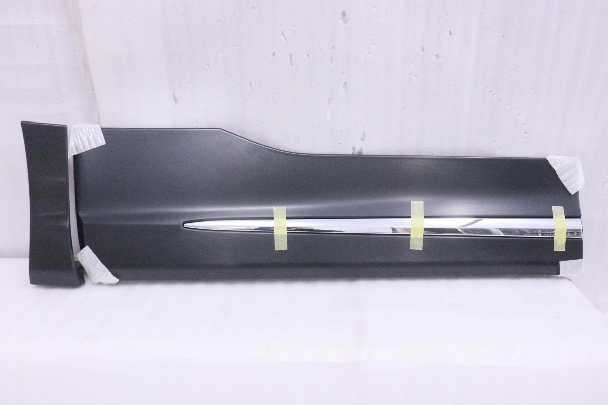 23-2705★未使用品 モデリスタ★AGH30W アルファード ヴェルファイア 左フロントサイドスカート 459 素地★トヨタ (UK)拍卖