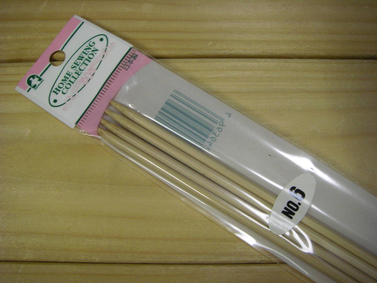 ○nai **№107 ○○○ フタバ 編み針 4本針 6号 長(30㎝) 日本製拍卖