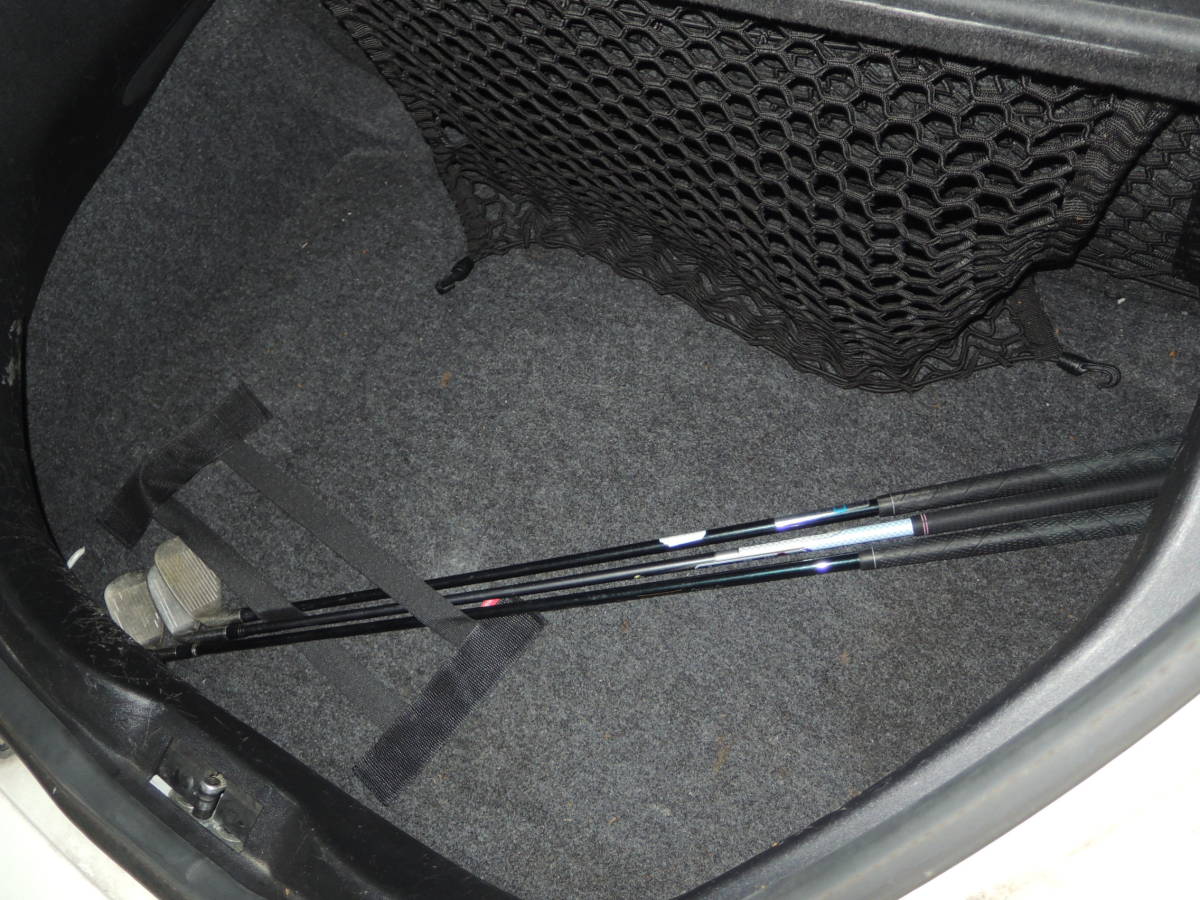 【即日発送/新品未使用】車/トラック用 トランク 固定ベルト ブラック マジックテープ式 ラゲッジ 収納 汎用 荷物 簡単 ゴルフクラブ 靴拍卖