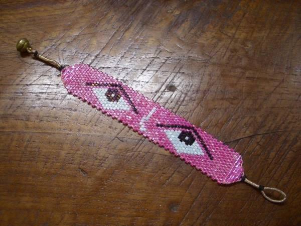 〓 新品 〓 アジアン ブレス 〓 エスニック アジア ブッダアイ ブッダ 仏 ビーズ ハンドメイド おしゃれ 〓N011拍卖