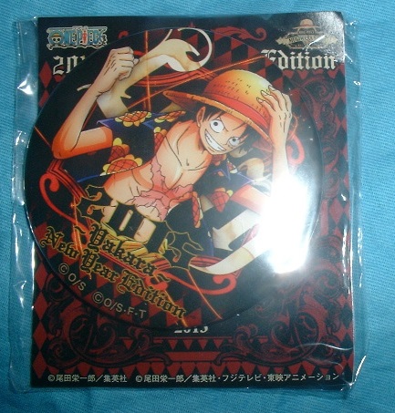 ワンピース 麦わらストア 海賊袋2015 福袋 輩缶バッジ ルフィ拍卖