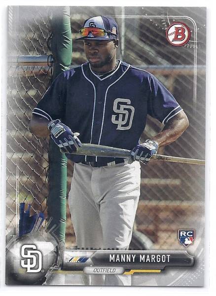 2017 Bowman Manny Margot RC Silver /499拍卖