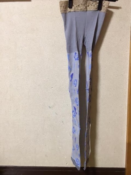 クリエイトミュー カモフラーズスパッツ スパッツ 新品タグ付き 定価5040円 水色拍卖