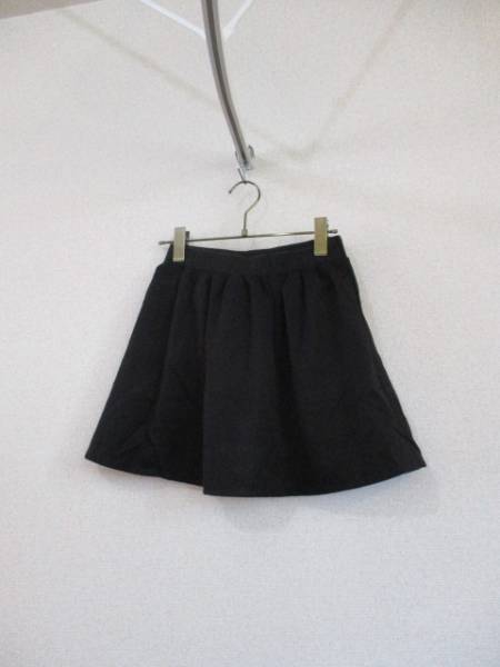 naturalcoutureナイスクラップ黒フレアミニスカートUSED52017②)拍卖