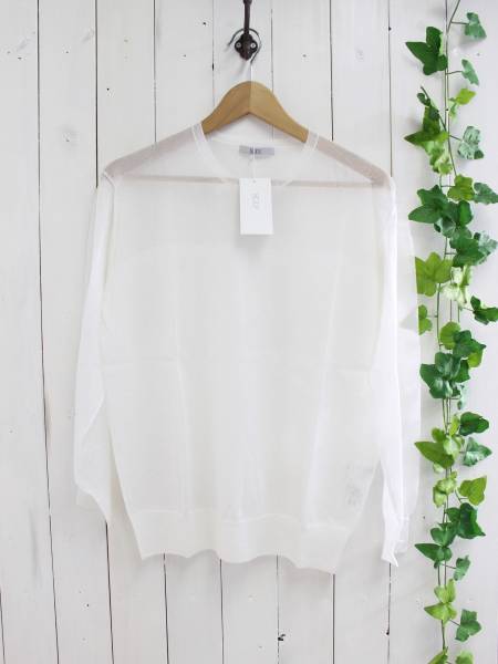 定価26,000円 新品*BODY DRESSING ボディドレッシング*薄手爽やか♪シースルーニット 38(M)*拍卖