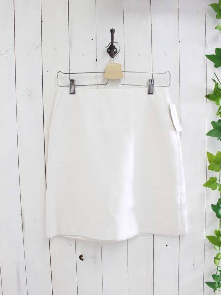定価1万9千円 新品*BODY DRESSING ボディドレッシング*綿麻コットンリネン ボックススカート 36(S)拍卖