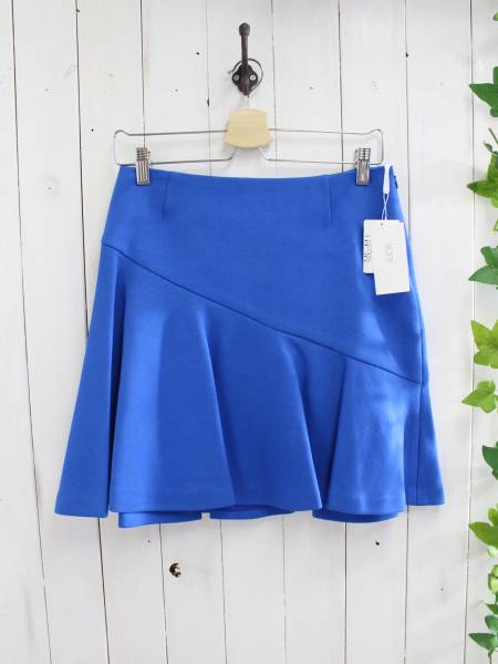 定価2万3千円 新品*BODY DRESSING ボディドレッシング*スウェット調生地 裾フリルヘムスカート 38(M)拍卖