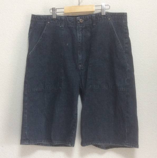 ノーティカ◆nauticaのデニムハーフパンツ◆34◆濃紺◆used美品NAUTICA JEANS拍卖