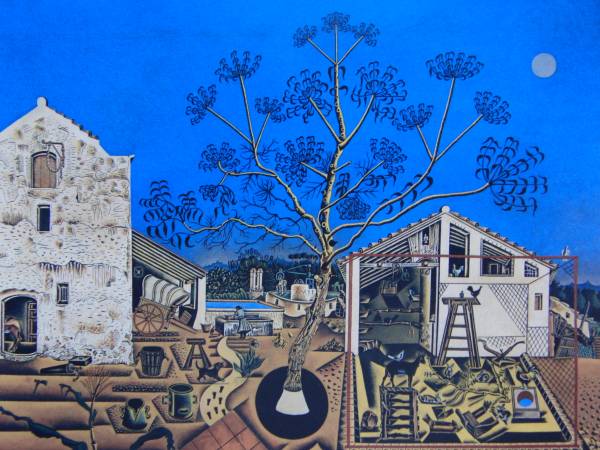 ジョアン・ミロ、農場、希少画集画、新品額装付、salt拍卖