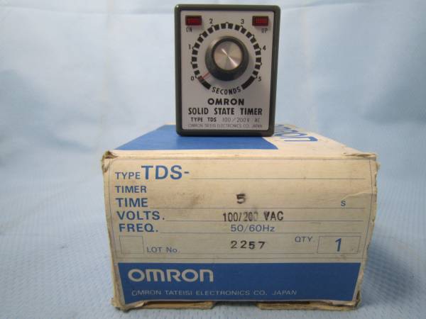 OMRON ソリッドステート・タイマ TDS 100/200V拍卖