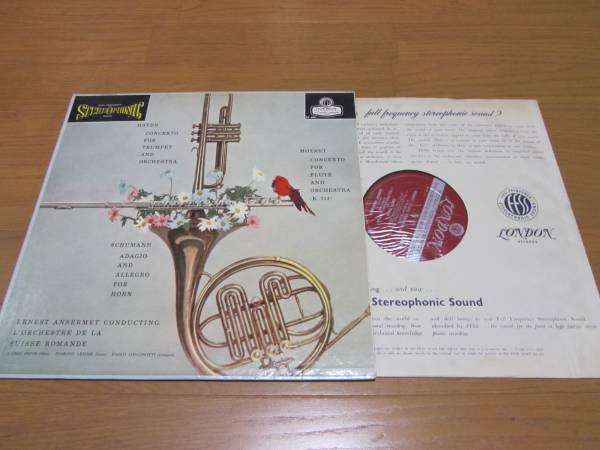 ハイドン トランペット協奏曲etc 米LONDON CS6091 アンセルメ ロンジノッティ拍卖
