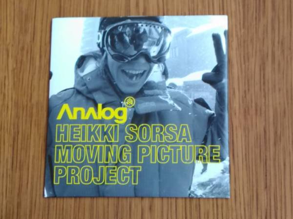 7625r 即決有 非売品DVD Analog HEIKKI SORSA MOVING PICTURE PROJECT ヘイキ・ソーサ拍卖