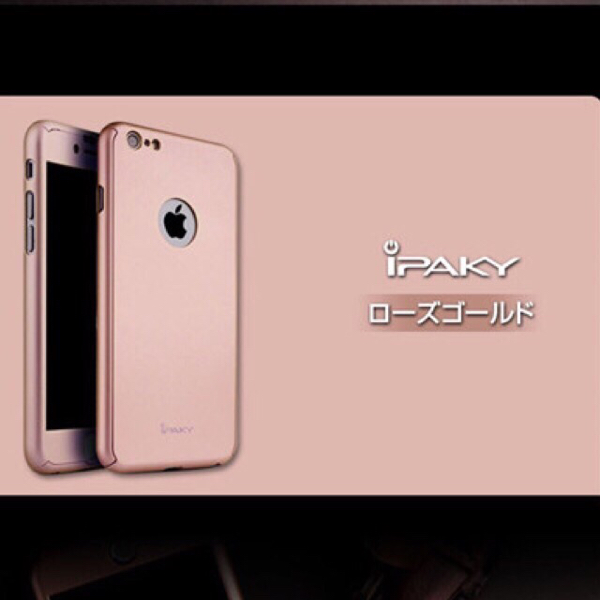 新品#ipaky#iPhone6plus#強化ガラスフィルム付#ローズゴールド拍卖