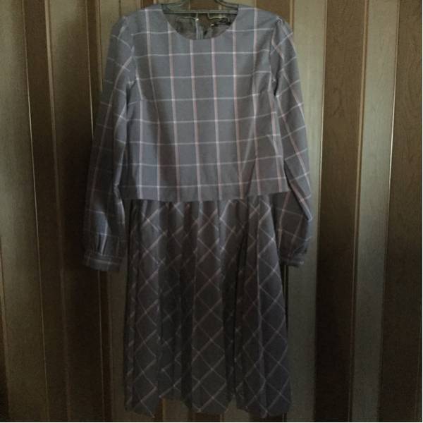 ラスト1点 earth アイドリッシュセブンコラボ リボン付きドッキングワンピース チャコールグレー拍卖