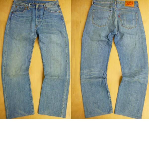 69v即決■ リーバイスLevis501ストレートデニムジーンズ/w33拍卖