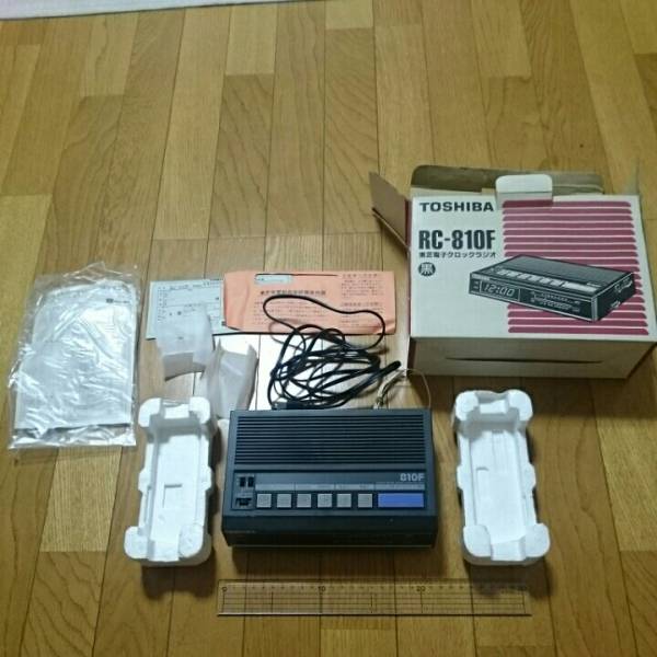 東芝電子★クロックラジオ★レトロ拍卖