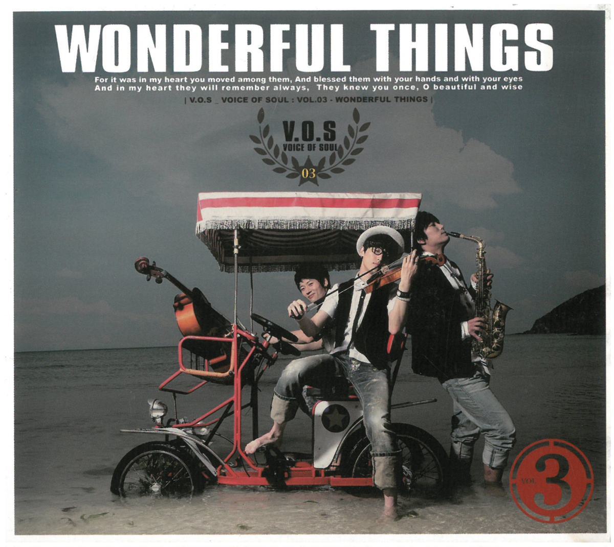 V.O.S(ヴォイス・オブ・ソウル) / WONDERFUL THINGS-VOICE OF SOUL:VOL.03(フォト冊子付)(韓国盤) ディスクに傷有り CD拍卖