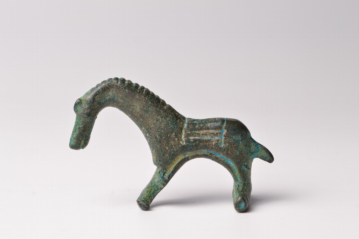 【 ギリシャ 青銅 馬 紀元前5世紀頃 】拍卖