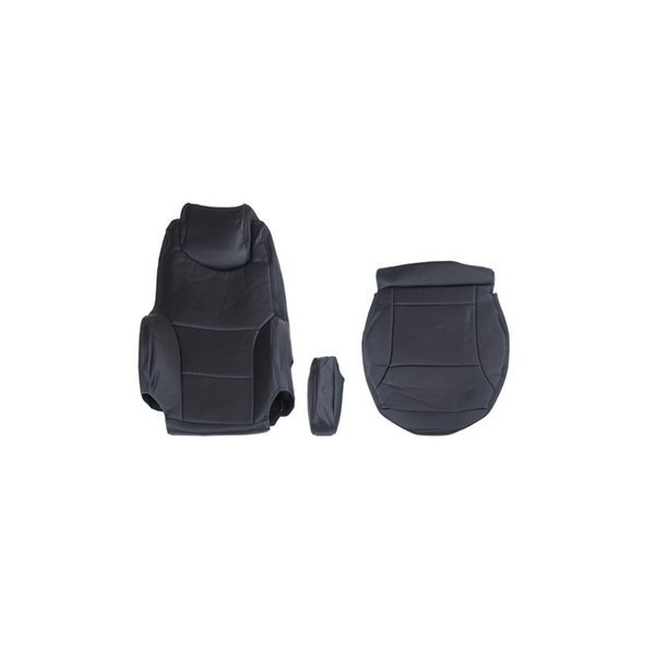 シートカバー UD クオン 平成23年8月~平成29年3月 艶無し 黒 運転席 ブラック フロント トラック パンチングレザー AP-CV003R拍卖