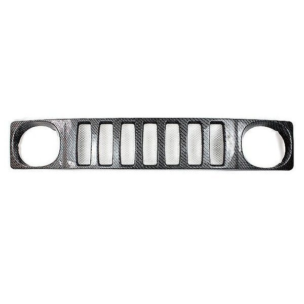 JA11 JB31 ジムニー ハマー タイプ ハマー スタイル カーボン調 フロント グリル 新品 AP-F054拍卖