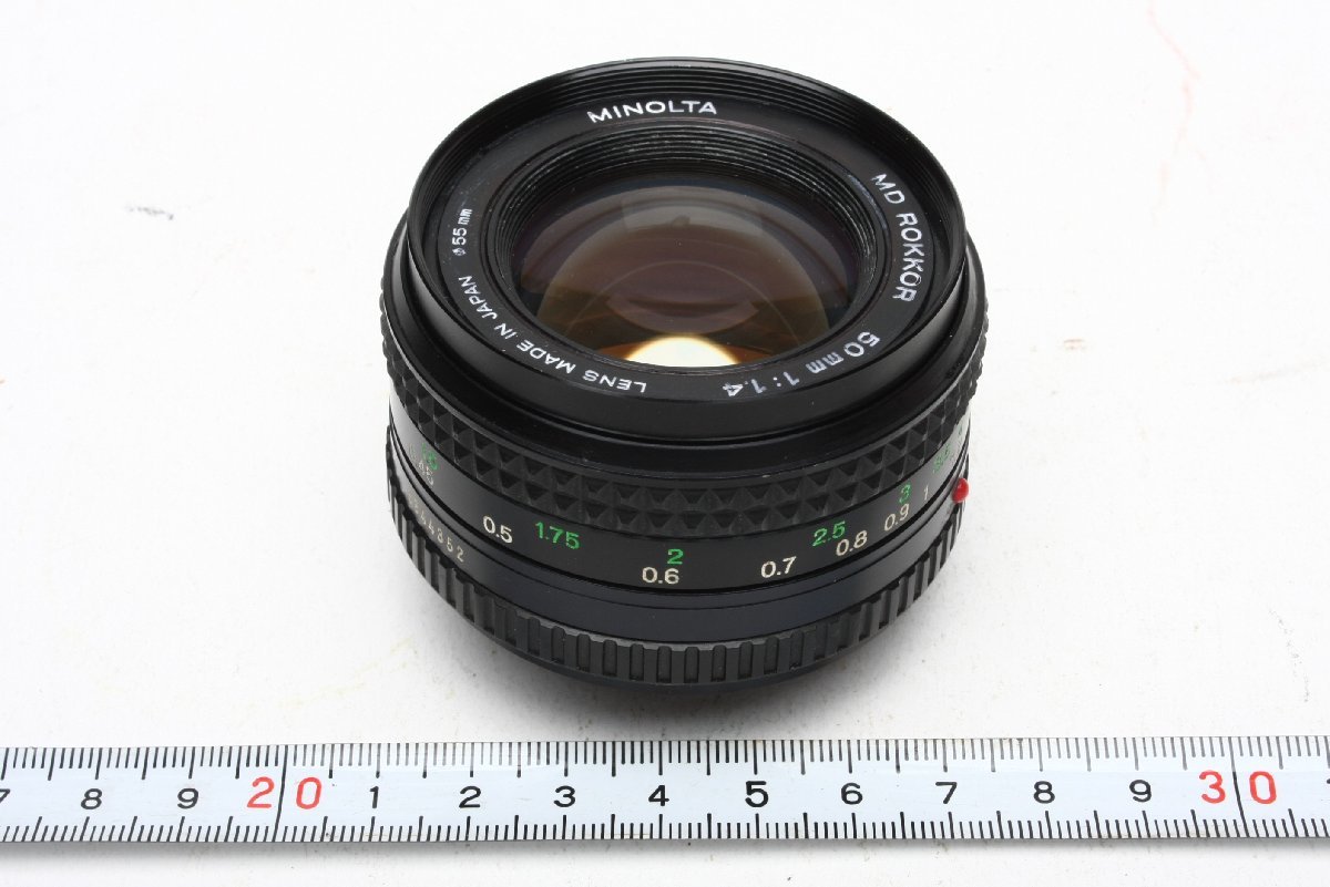 ※ Minolta ミノルタ MD New MD 50mm f1.4 単焦点 PA0800拍卖