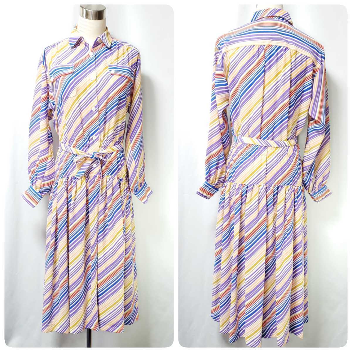 madame hanai HANAI YUKIKO ハナイユキコ ロングワンピース 9号 約Mサイズ相当拍卖