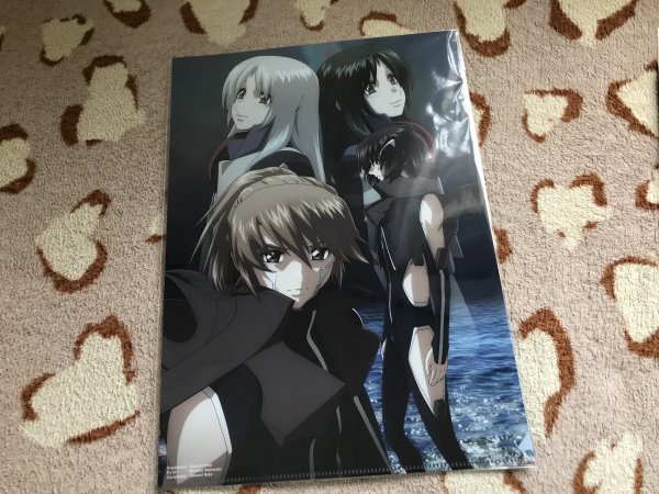 d108クリアファイル 蒼穹のファフナー THE BEYOND 第十話 第十一話 第十二話 前売り特典  皆城総士&真壁一騎&皆城朔夜&皆城輝夜拍卖