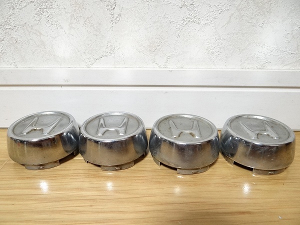 希少 ビンテージ HONDA ホンダ 純正 鉄チン ハブキャップ センターキャップ 4個 外径59mm 旧車 街道レーサー レトロ 当時物拍卖