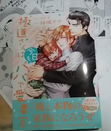 激レア/ PP2+帯付「極道さんは今日もパパで愛妻家」桜城やや/佐倉温 コミックス拍卖