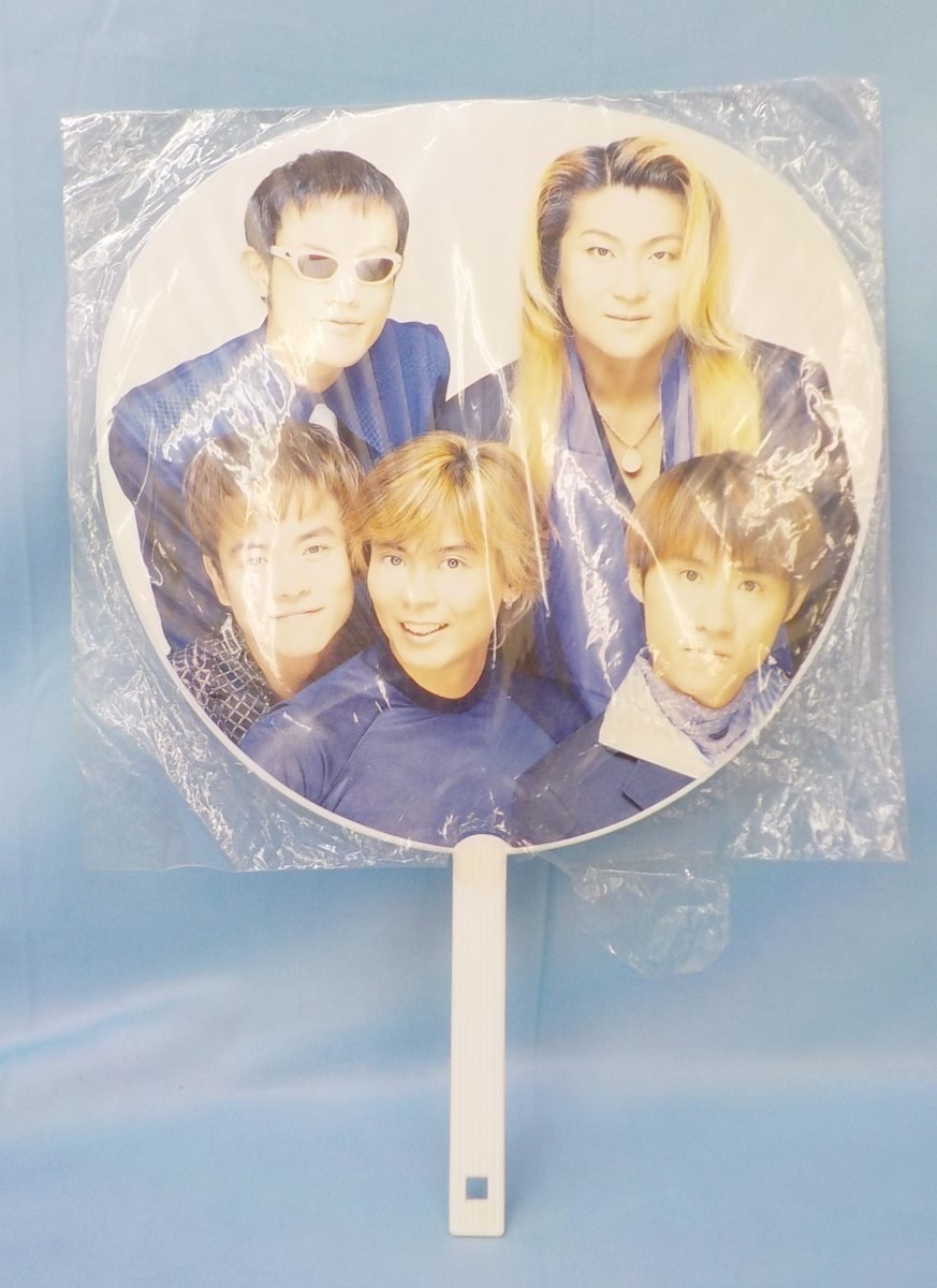 タレントグッズ シャ乱Q うちわ `98 春の乱 welcome yo my town拍卖