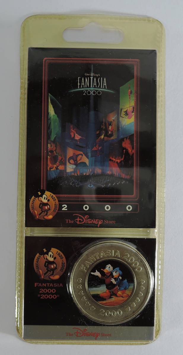 ☆S08■ディズニー THE DISNEY DECADES COINS 2000 FANTASIA2000■ファンタジア2000/未使用拍卖