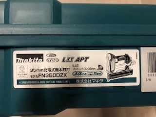 【北海道・沖縄・離島を除き送料込み】マキタ FN350DZK 18v充電式面木釘打【税込/新品/即決】拍卖