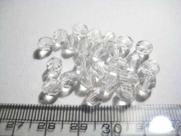 チェコFP☆6mmクリスタル☆25個☆追加可能拍卖