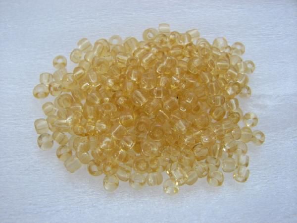 ガラスビーズ(XS) クリアタイプ1.5x2mm 濃い緑色 約300個拍卖