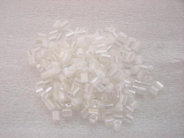 ガラスビーズ(S) 竹ビーズ 2.5x2mm ホワイト 白色 約300個拍卖