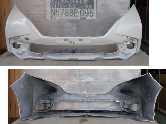 ホンダ/フリード GB5 モデューロX用 フロントバンパー NH788P 52599【品番 71101-TJG-J000】拍卖
