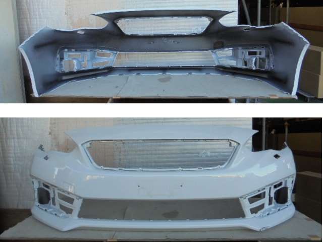 スバル/インプレッサ GT7 後期用 フロントバンパー ウォッシャー穴有 052229【品番 57703FL050】拍卖